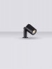 Lampa ogrodowa aluminiowa czarna regulowana tuba minimalistyczna klasyczna możliwość ściemniania IP65 TRASERA LE75162 Luces Exclusivas